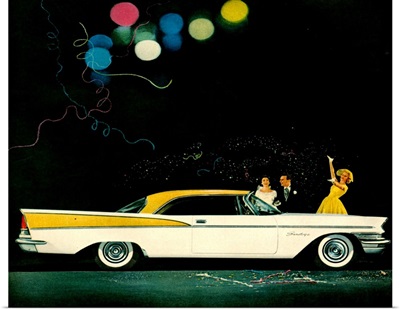 1950's USA Chrysler Magazine Advert (detail)