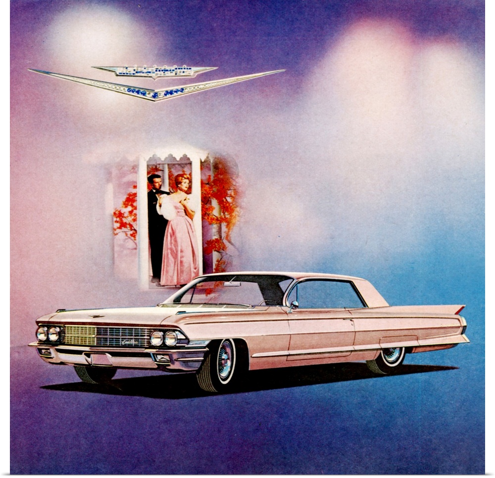 1960's USA Cadillac Magazine Advert (detail)