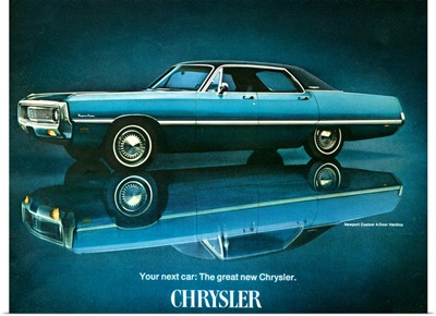 1960's USA Chrysler Magazine Advert (detail)