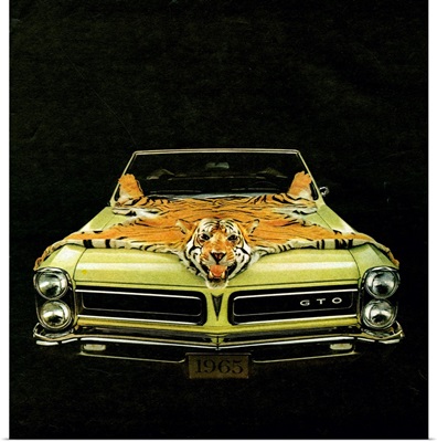 1960's USA Pontiac Magazine Advert (detail)