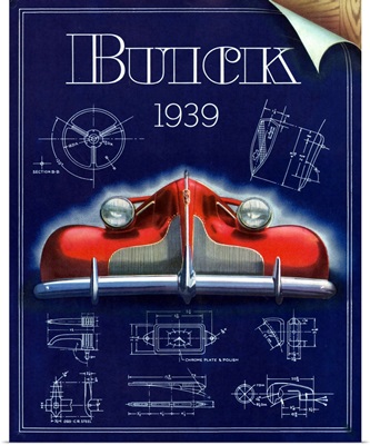 Buick 1939 Automobile Advertisement