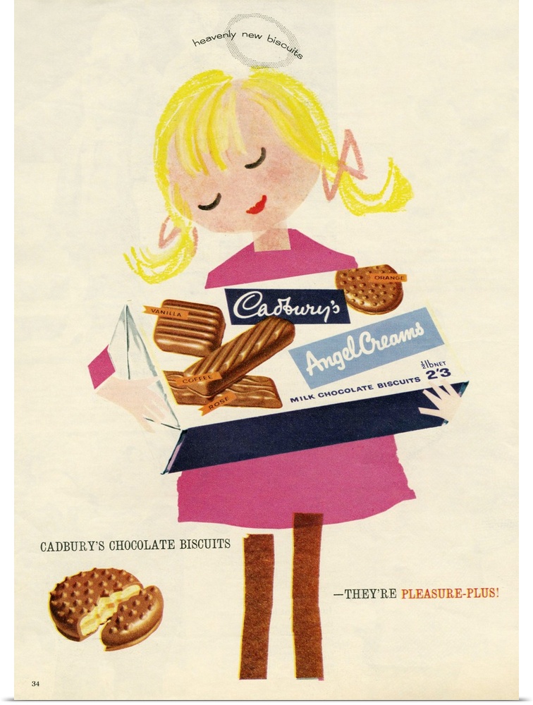 1960s UK Cadbury's Magazine Advert