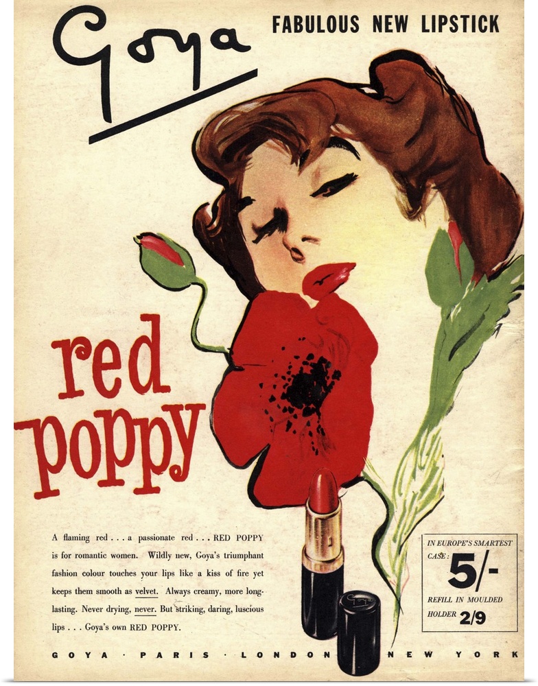 Goya, Red Poppy Lipstick