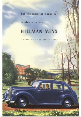 Hillman Minx Automobile Advertisement