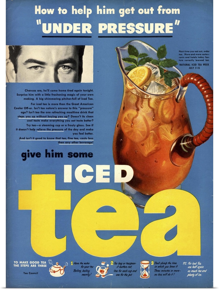 Iced Tea Advertisement