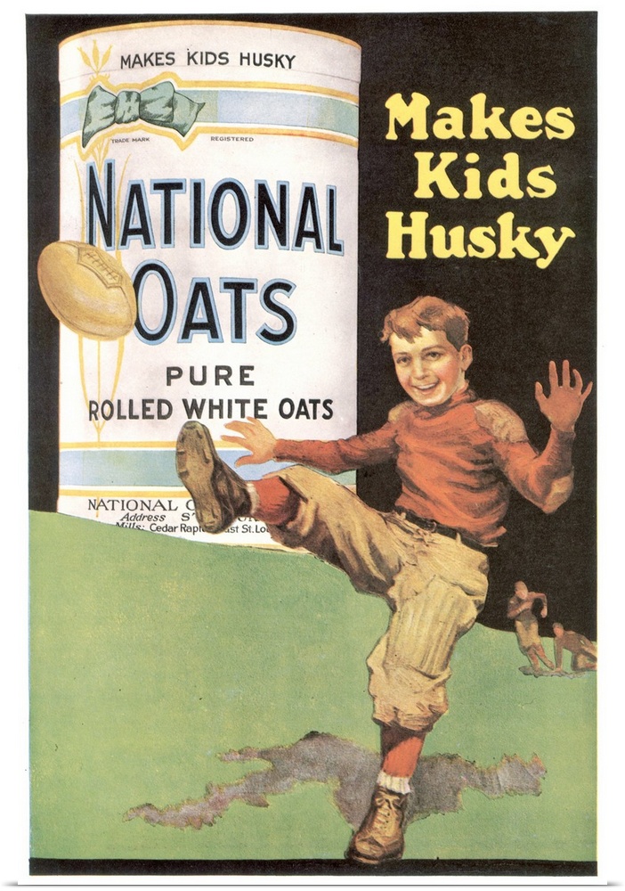 National Oats, Pure Rolled White Oats