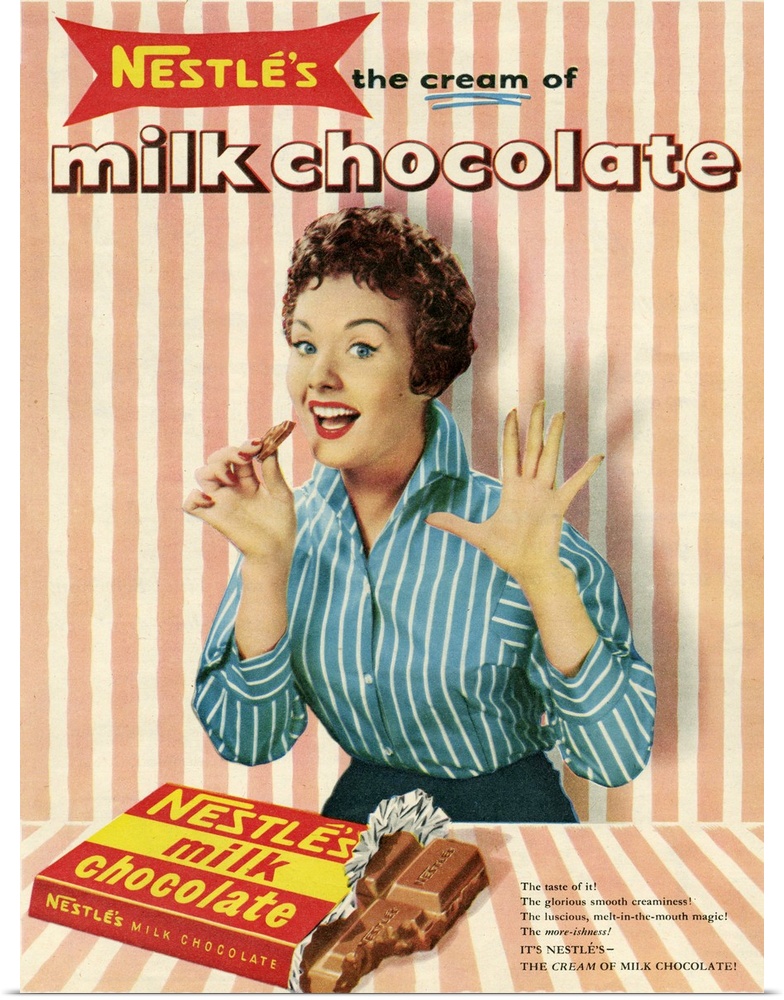 1950s UK Nestle's Magazine Advert