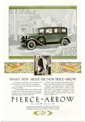 Pierce-Arrow Automobile Advertisement