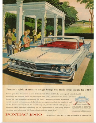 Pontiac 1960 Automobile Advertisement