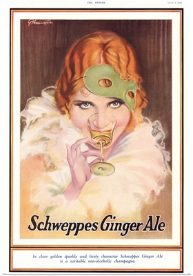 Schweppes Ginger Ale Advertisement