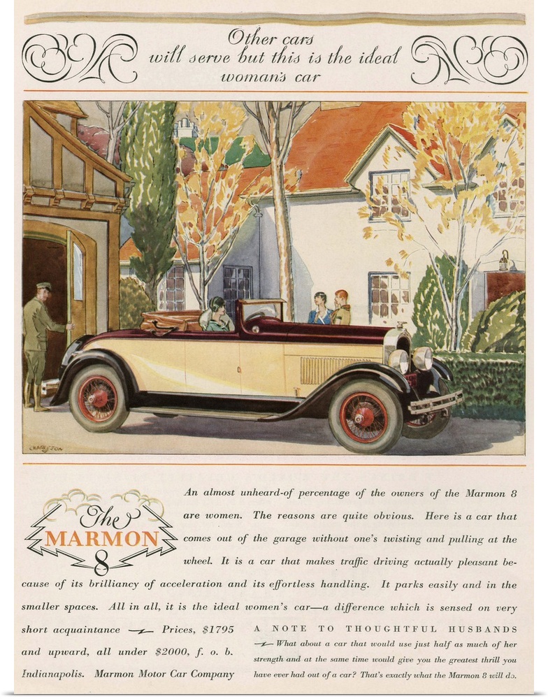 Marmon.1927.1920s.USA.cc cars womens...