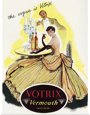 Votrix Vermouth Advertisement
