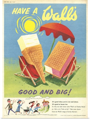Wall's ice Cream Advertisement