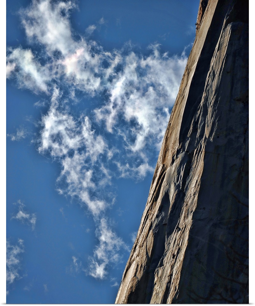 Climbing El Capitan - Monolith in Yosemite National Park, California, USA.
