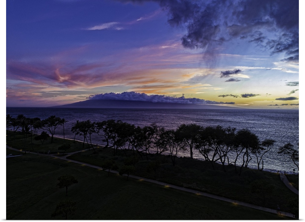 Kaanapali Beach Sunset, Maui, Hawaii, USA