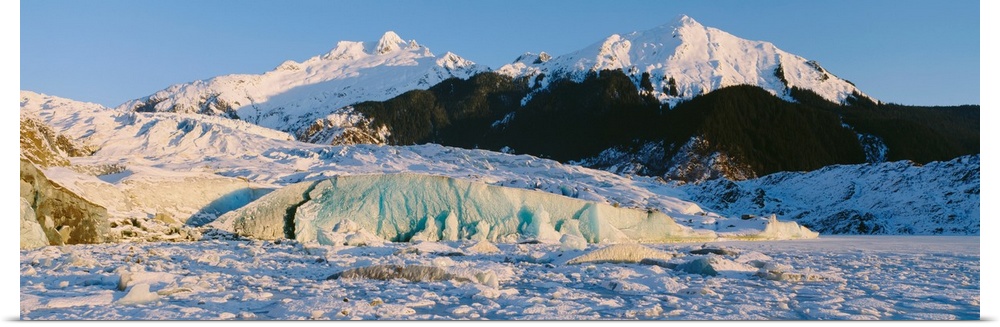 Alaska, Juneau, Mendenhall Glacier