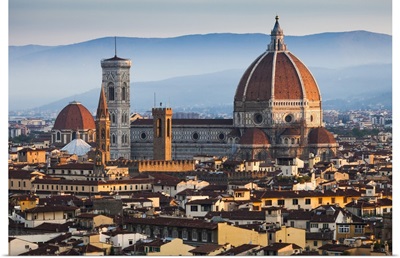 Basilica Di Santa Maria Del Fiore And City, Florence, Tuscany, Italy