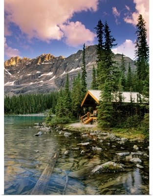 Cabin At Lake O'hara Lodge, Yoho National Park, British Columbia, Canada