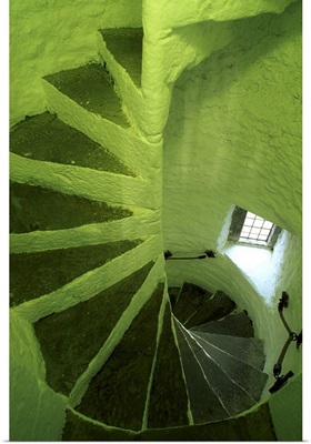 Cahir Castle, County Tipperary, Ireland; Winding Stairwell In Castle