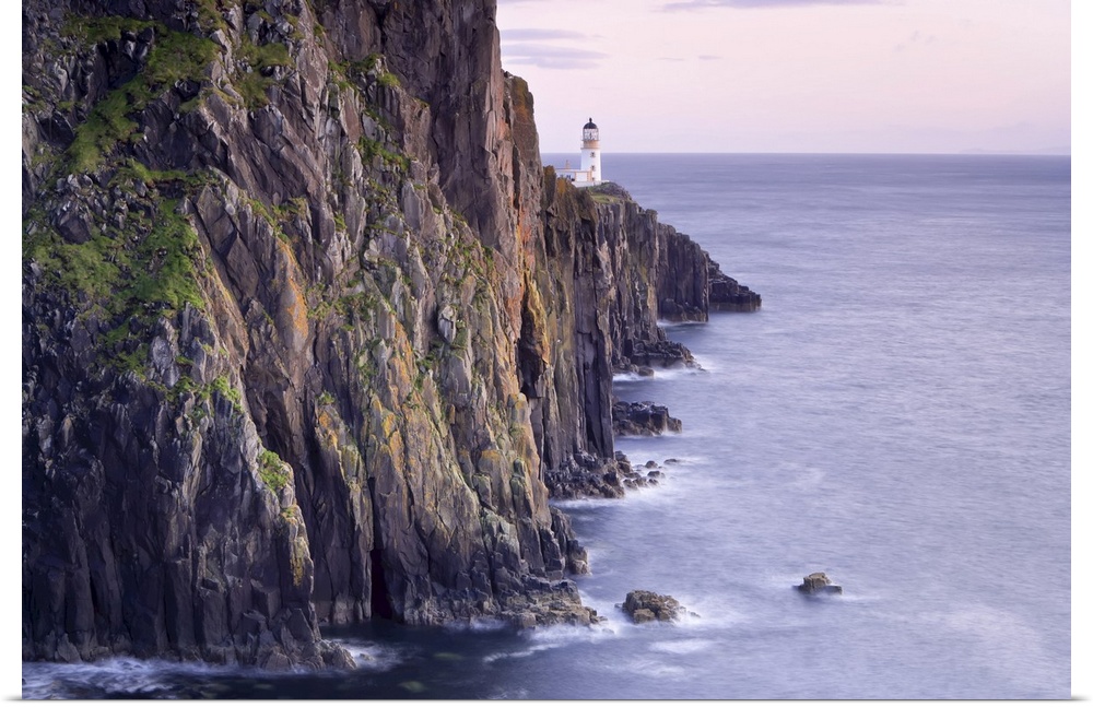 Cliffs on Shoreline, Neist Point, Isle of Skye, Scotland