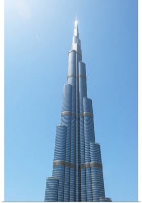 Detail of the Burj Khalifa, Dubai, United Arab Emirates