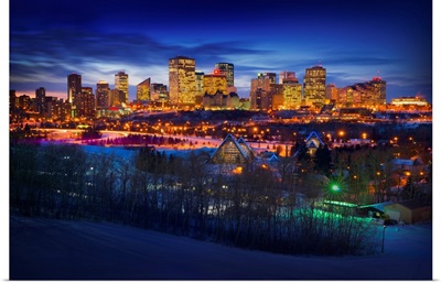 Edmonton Winter Skyline