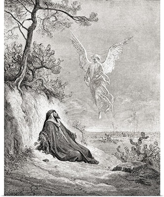 Elijah Nourished By An Angel, 1885