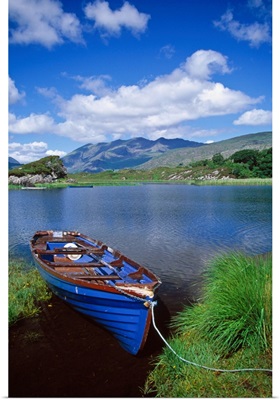 Fishing Boat On Upper Lake, Killarney National Park, County Kerry, Ireland