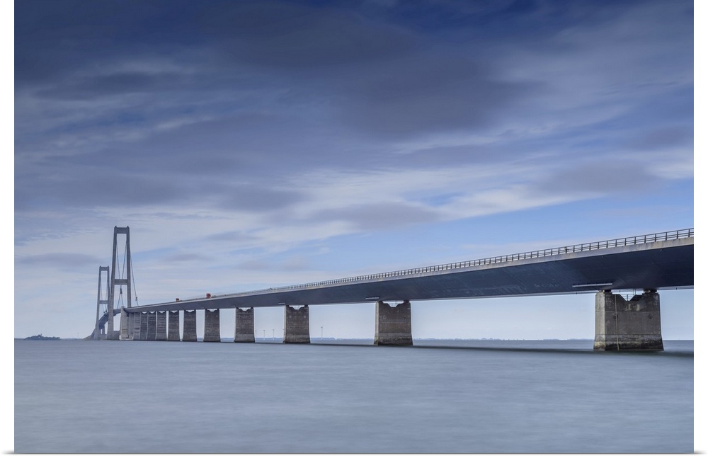 Great Belt Bridge between Fyn and Zealand, Denmark