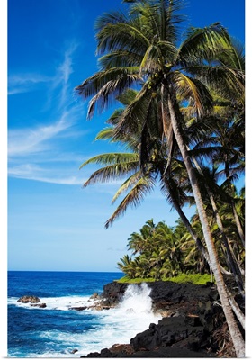 Hawaii, Big Island, Kahena Coastline