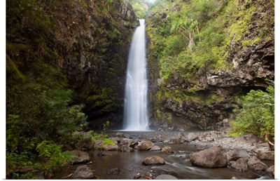 Hawaii, Maui, Alalele Falls on the Road to Hana