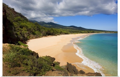 Hawaii, Maui, Makena State Park, Oneloa Or Big Beach