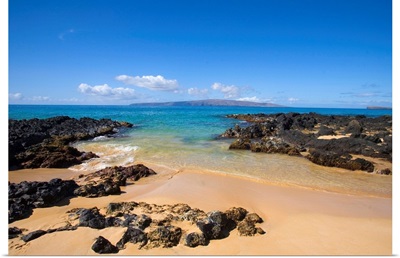 Hawaii, Maui, Makena, View From Secret Beach