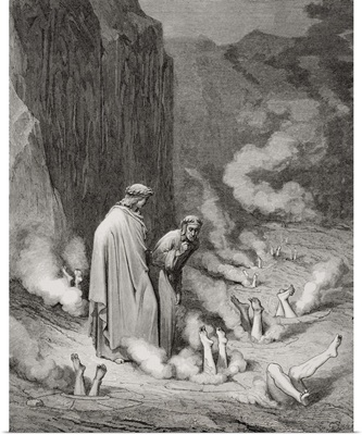 Inferno By Dante Alighieri, Canto XIX, Lines 10 And 11