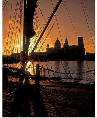 Liverpool, England, View From Albert Dock