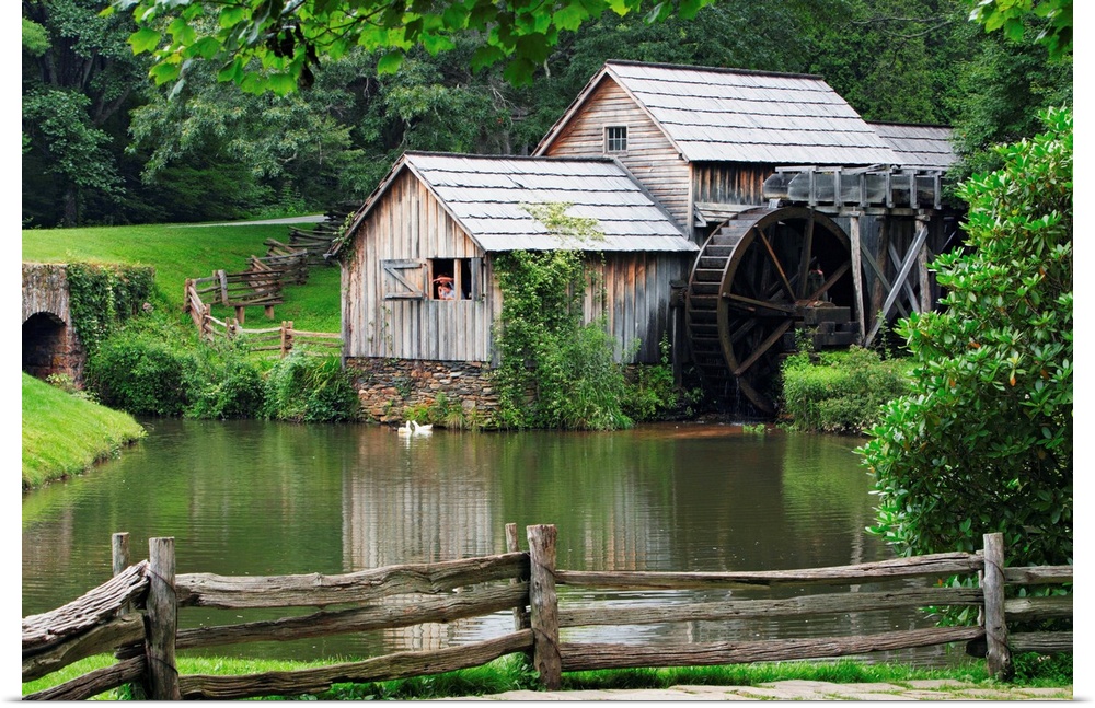 Mabry Mill, Blue Ridge Parkway National Park, Virginia, USA