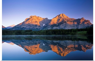 Mount Kidd, Wedge Pond, Kananaskis Country, Alberta, Canada