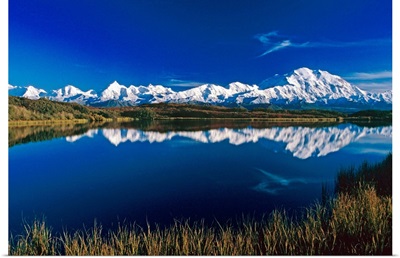 Mt McKinley Relfected in Wonder Lake Denali NP AK