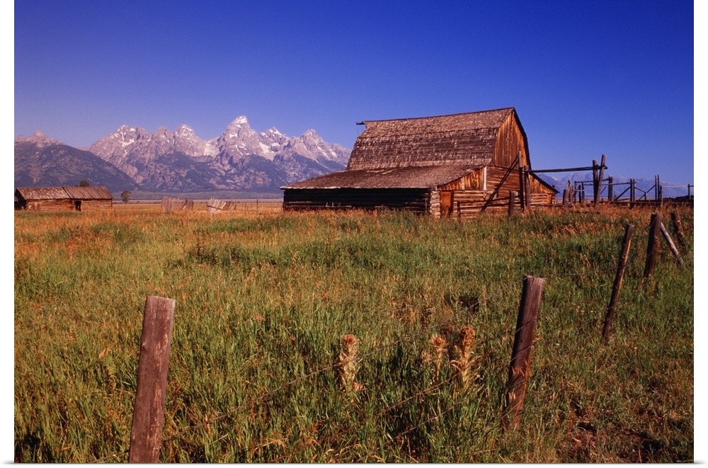 Old Barn, Grand Teton National Park, Wyoming, USA