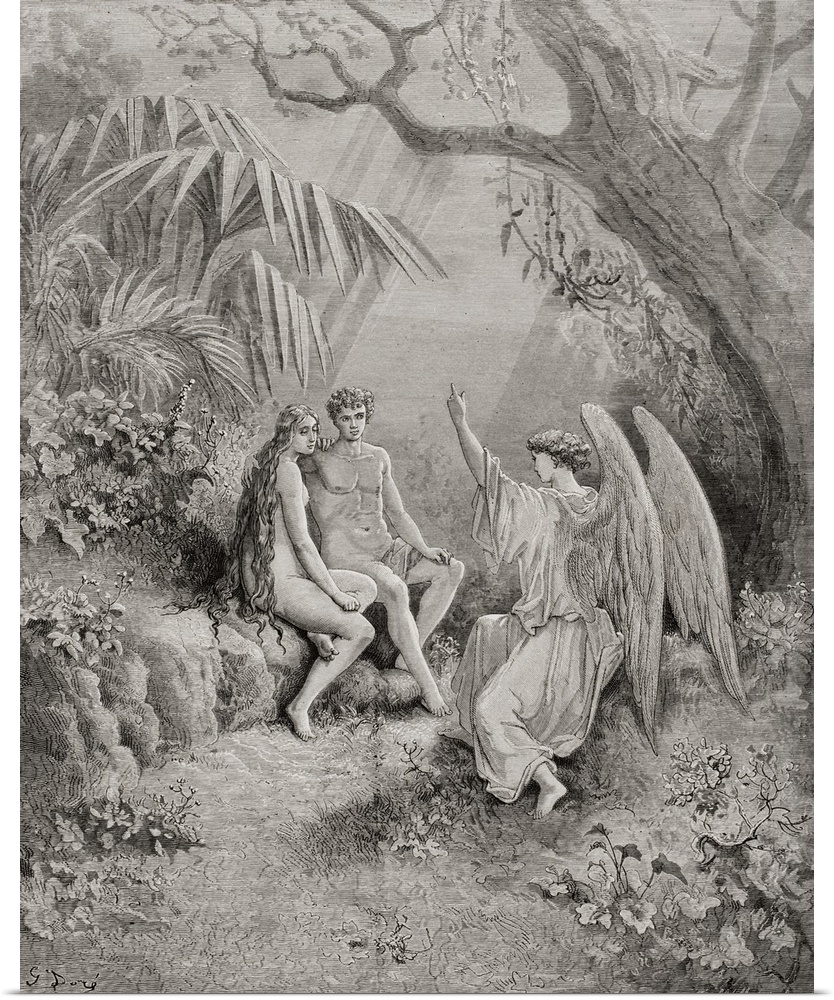 Engraving By Gustave Dore, 1832-1883, French Artist And Illustrator, For Lines 468 To 470.