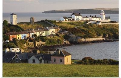Roches Point Lighthouse In Cork Harbour In Munster Region; County Cork, Ireland