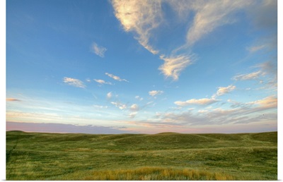 Sky At Sunset, Grasslands National Park, Saskatchewan, Canada