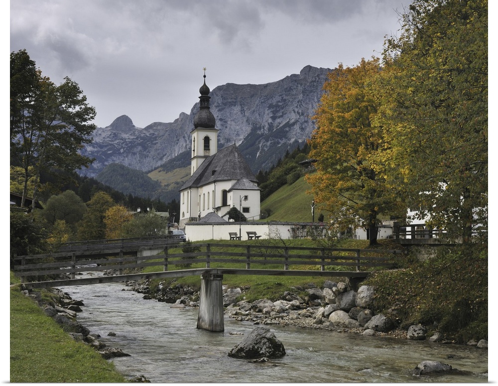 St. Sebastian Church, Ramsau bei Berchtesgaden, Bavaria, Germany