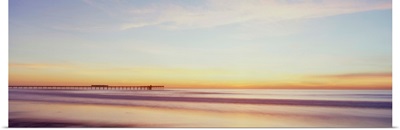 Sunset At Ocean Beach, San Diego, California