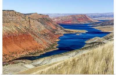 The Flaming Gorge National Recreational Area In Wyoming And Utah