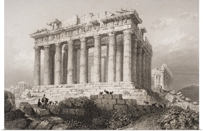 The Parthenon At Athens, Greece