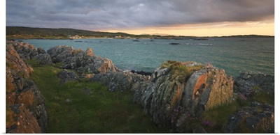 The Rocky Foreshore At Arisaig In The Evening Light