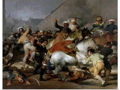 The Second Of May 1808 Or The Charge Of The Mamelukes 1814, By Francisco Goya