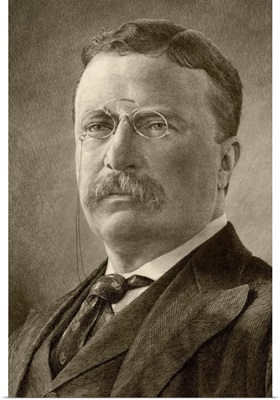 Theodore D. Roosevelt, 1858 To 1919. 26Th President Of The United States