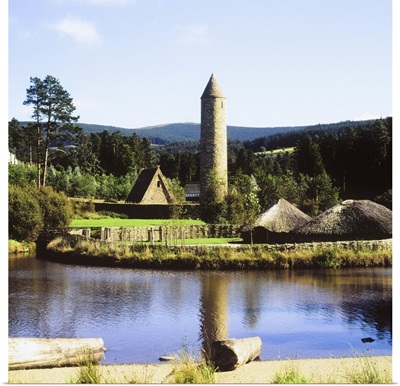 Ulster History Park, Omagh, County Tyrone, Ireland; Crannog And Early Monastery